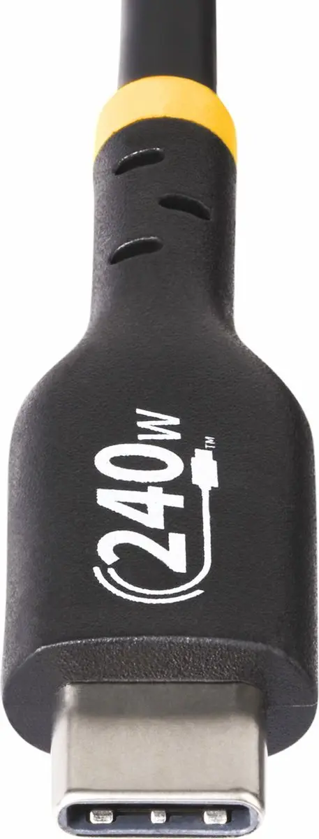 Startech USB2EPR3F USB-C Kabel 240W - 0,93m - Zwart