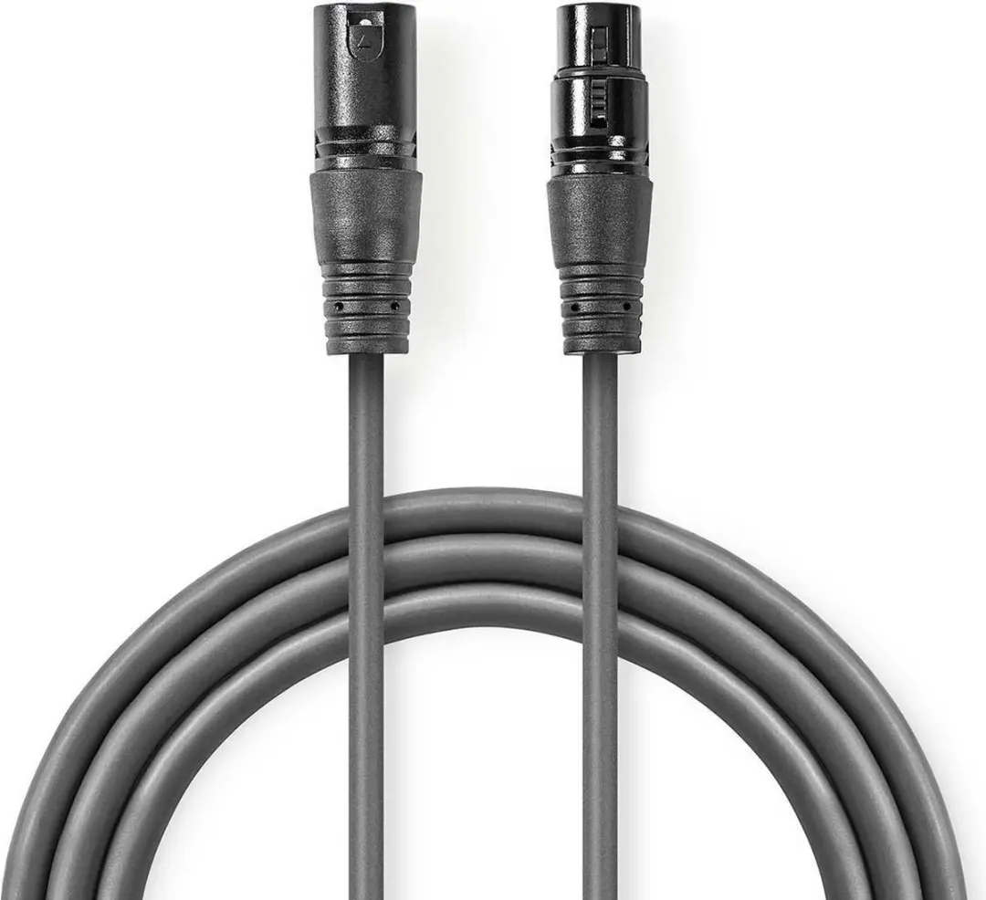 Nedis DMX-Adapterkabel XLR 3-Pins M/F