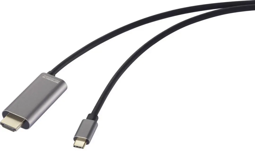 SpeaKa Professional SP-12875852 HDMI-kabel USB-C naar HDMI