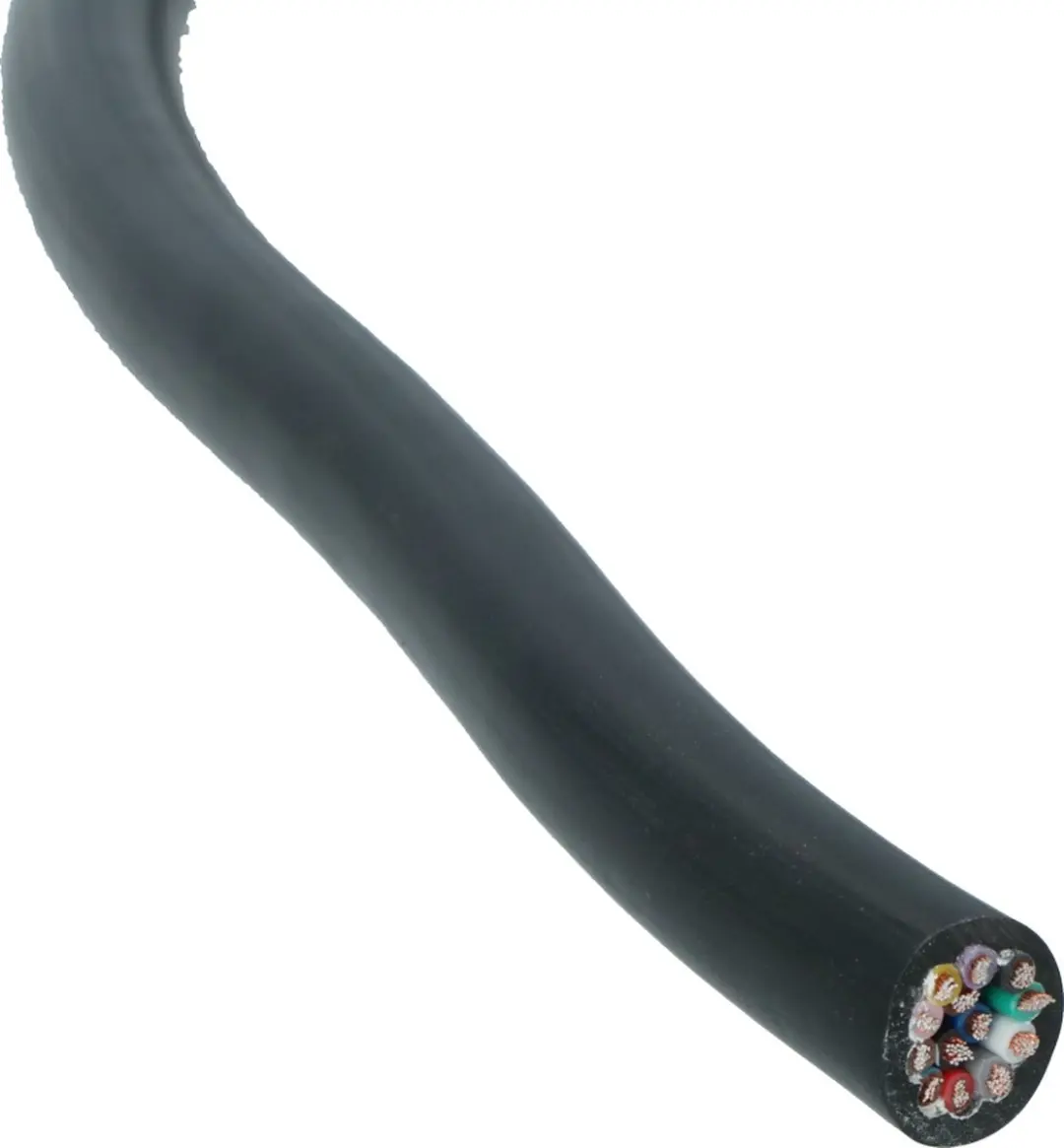 Carpoint Trailerkabel 13-aderig 1mm² 25m - Zwart