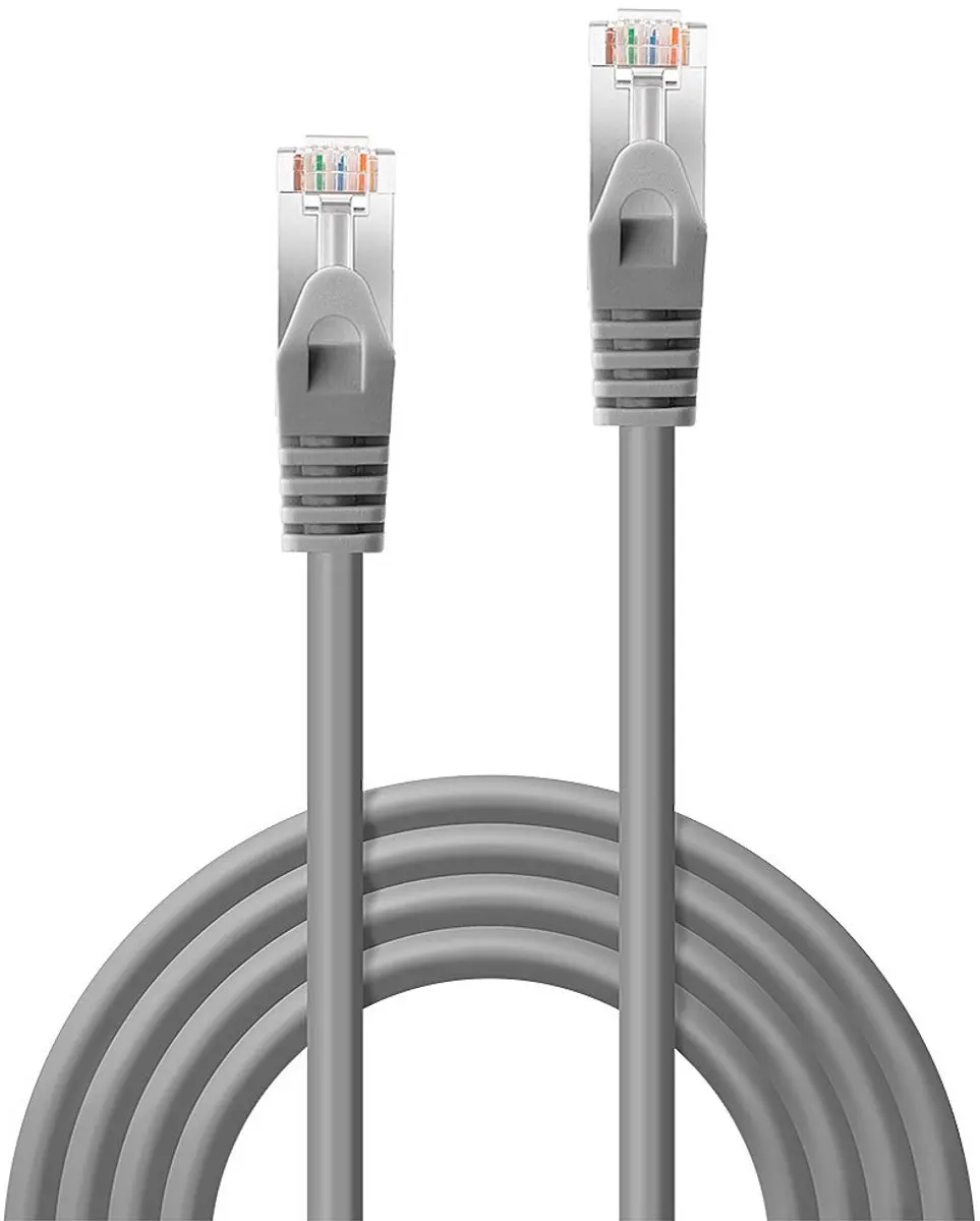 Lindy CAT 5e Patchkabel 1m - Grijs Snagless