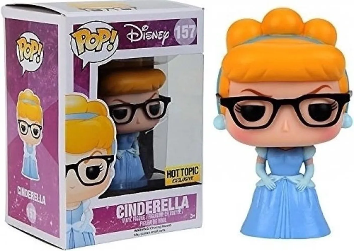 Funko Pop! Disney Hipster Cinderella Verzamelfiguur - Limited Edition