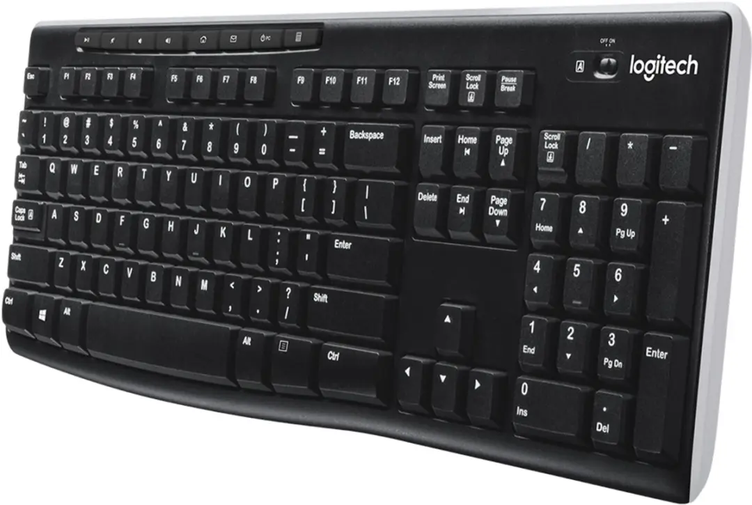 Wireless Keyboard Logitech K270 Black
