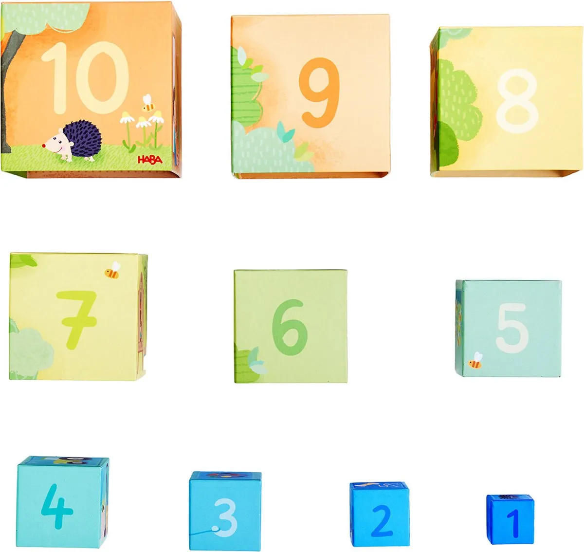 Haba Mijn Thuis Stapelblokken Karton - 2 Stuks Multicolor - afbeelding 6 van 6
