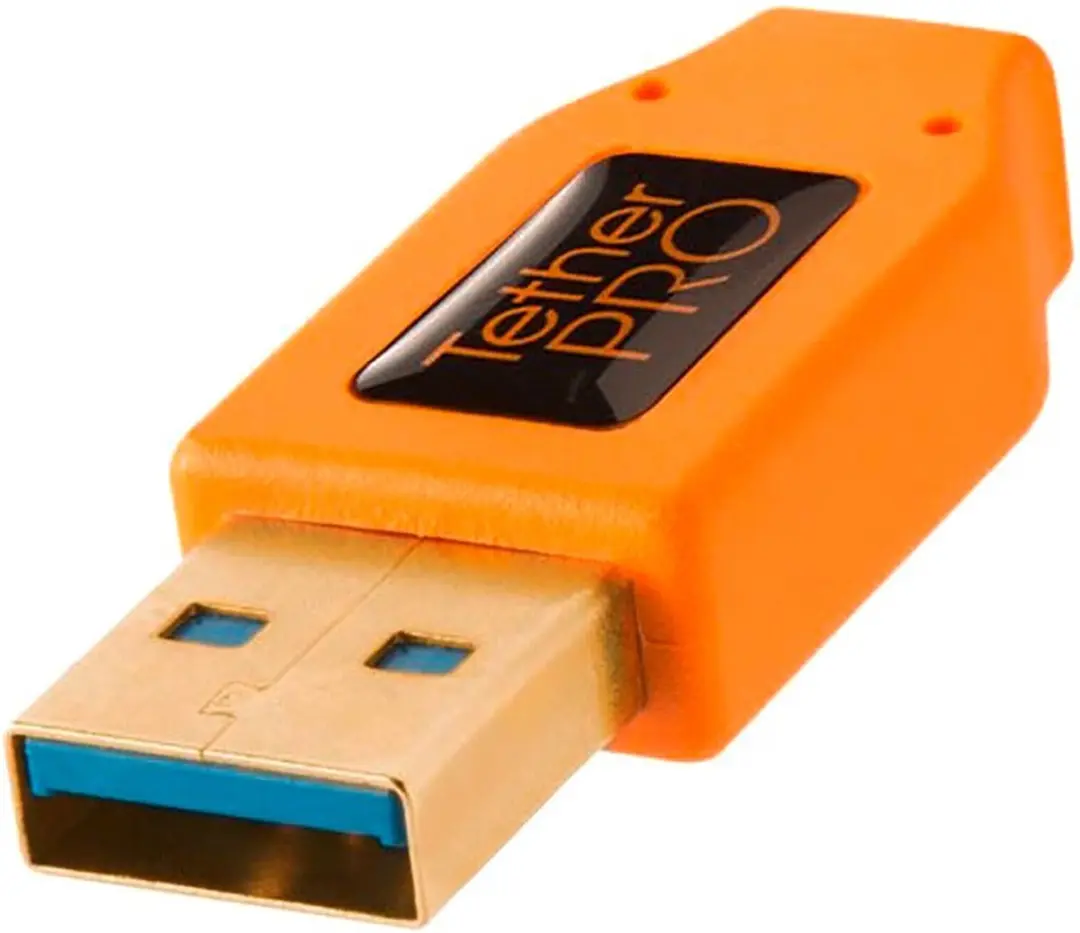 Tether Tools TetherPro USB 3.0 A naar Micro-B 4.6m - Oranje