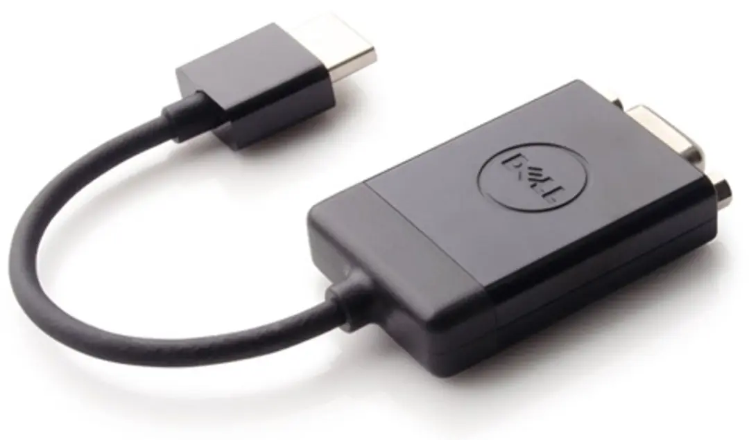 Dell HDMI naar VGA Adapter DAUBNBC084 - Zwart