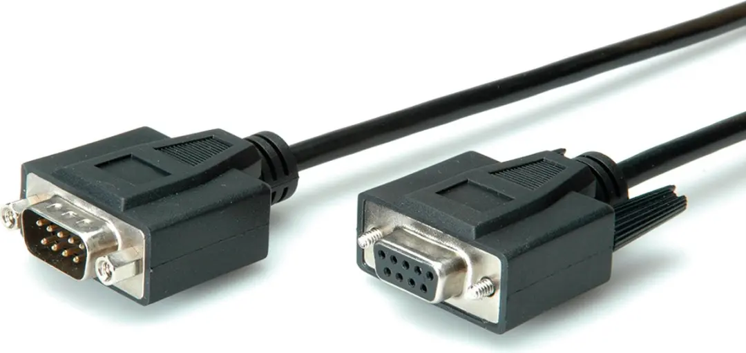 Value RS232 DB9 M/F Kabel 1m