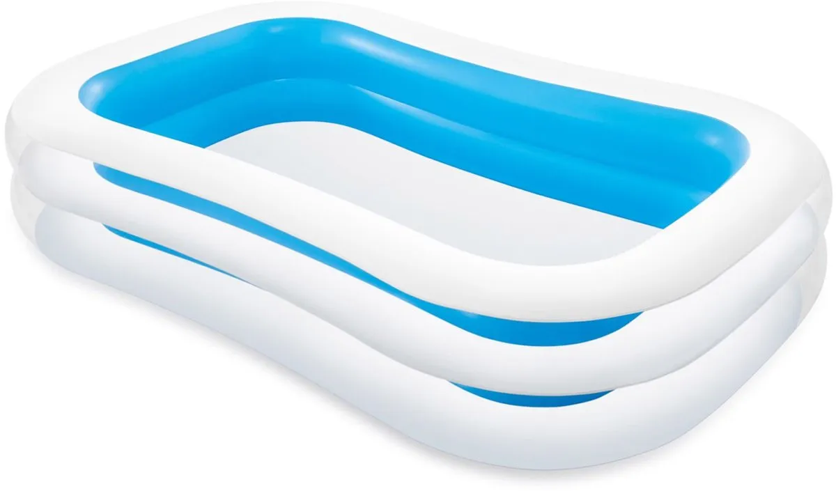Intex Swim Center Familezwembad 56483NP - 262x175x56cm - Grijs - afbeelding 4 van 6
