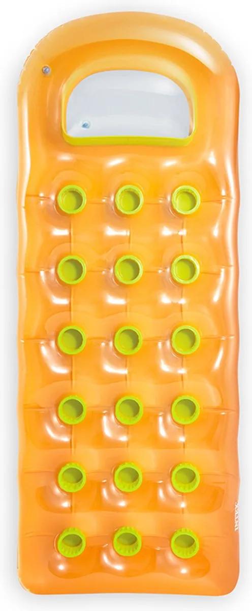 Intex 18-Pocket Luchtbed Blauw - 415921-1
