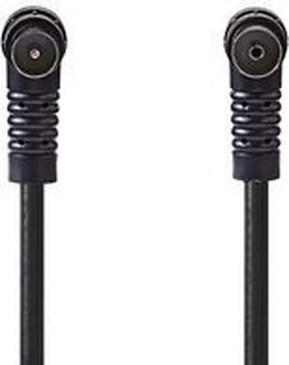 Nedis Coaxkabel CSGL40120BK30 - 3m - 75 Ohm - Zwart - afbeelding 6 van 6