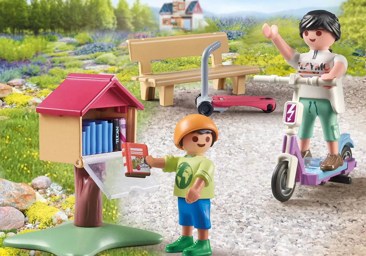 Playmobil My Life Boekenruil 71511 - Multicolor