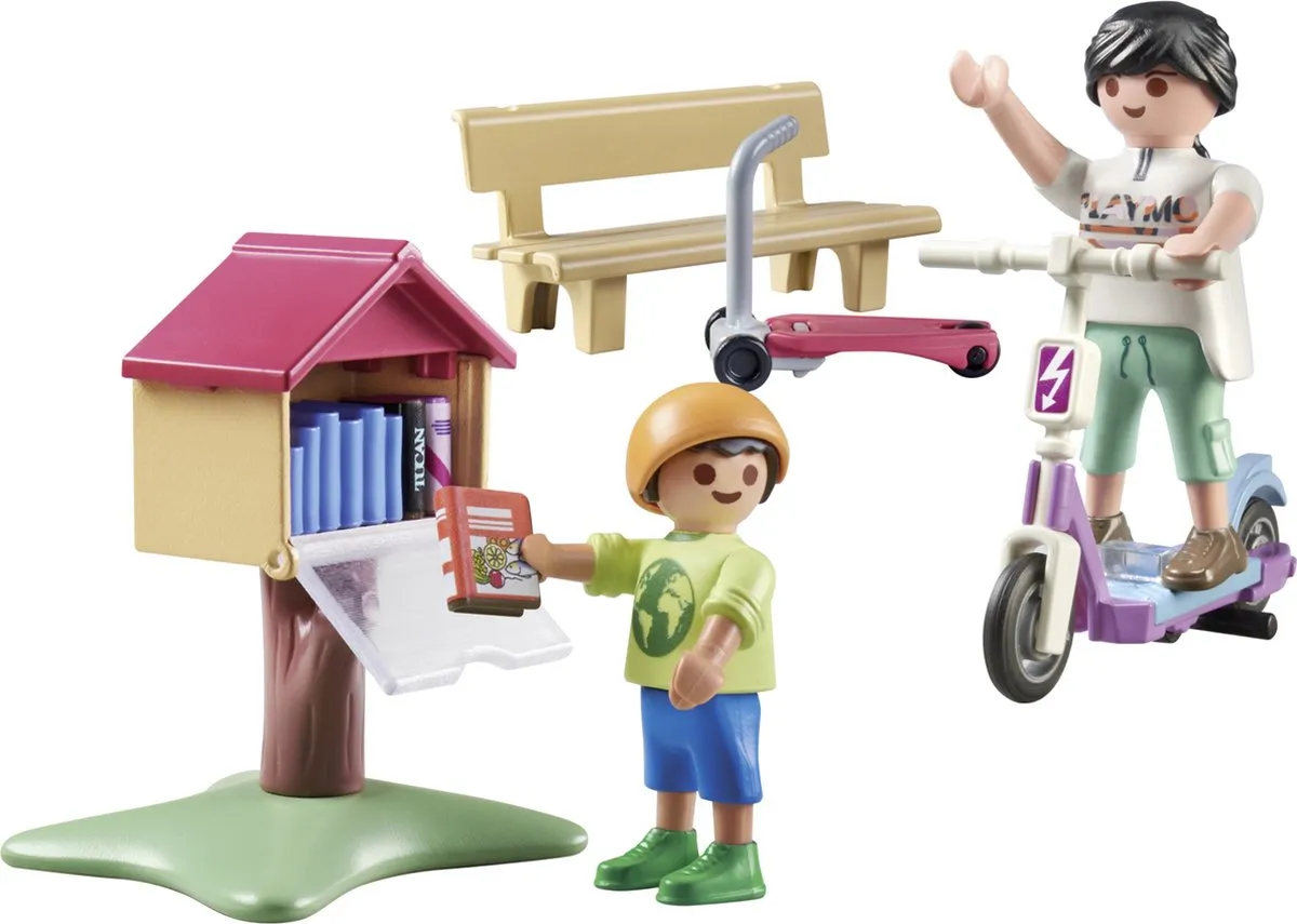 Playmobil My Life Boekenruil 71511 - Multicolor