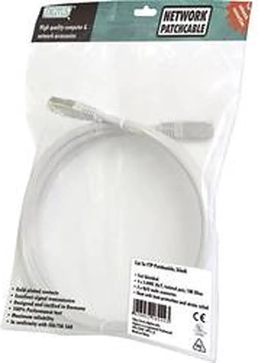 Digitus DK-1532-030 Netwerkkabel RJ45 3m - Grijs