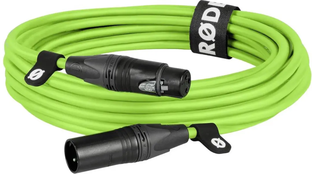 Rode XLR6M-G XLR-kabel - Groen
