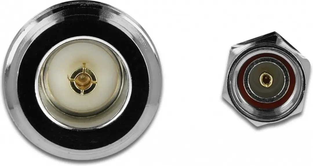 Delock Adapter N Jack naar RP-SMA Plug - Grijs