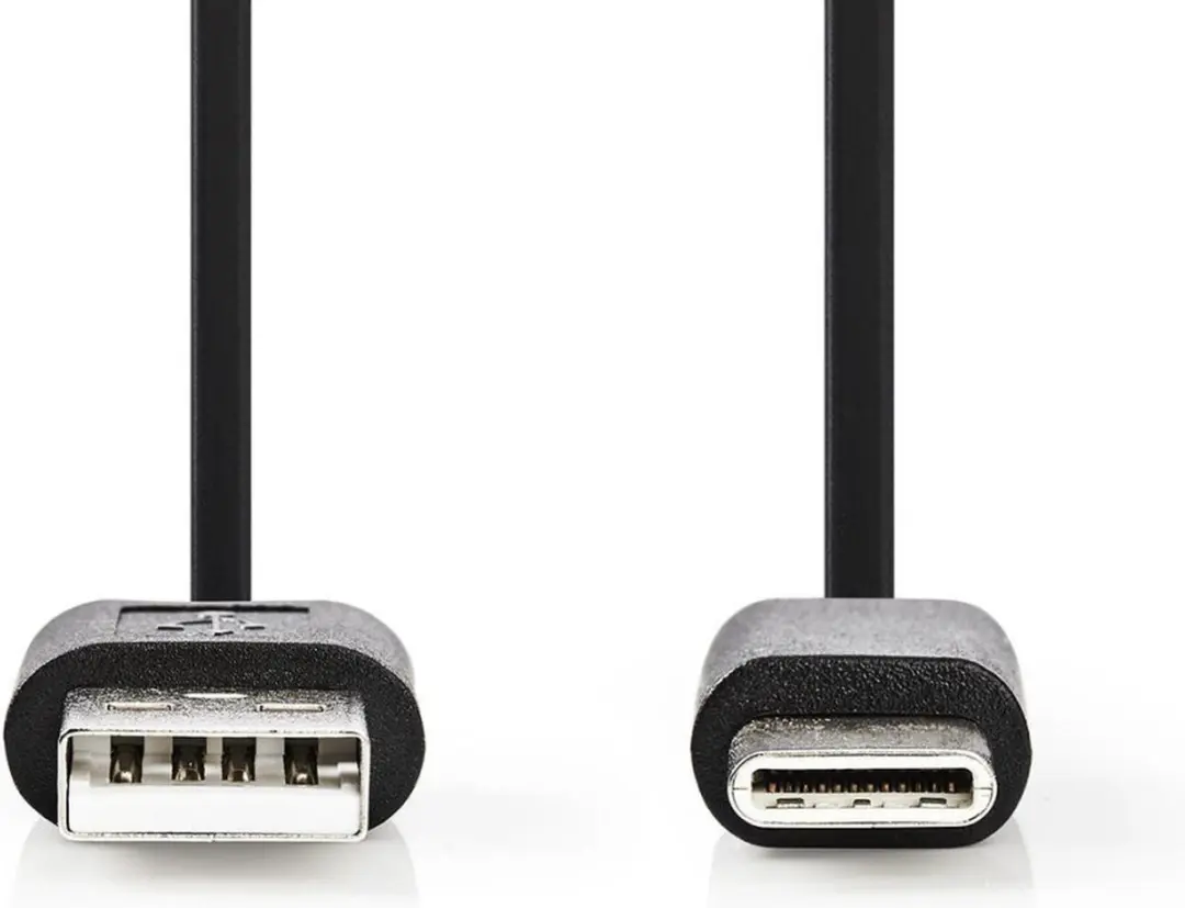 Nedis USB 2.0 USB-A naar USB-C Kabel 15W 480Mbps 3m - Zwart
