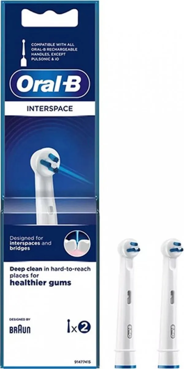 Oral-B Interspace Opzetborstels 2 Stuks