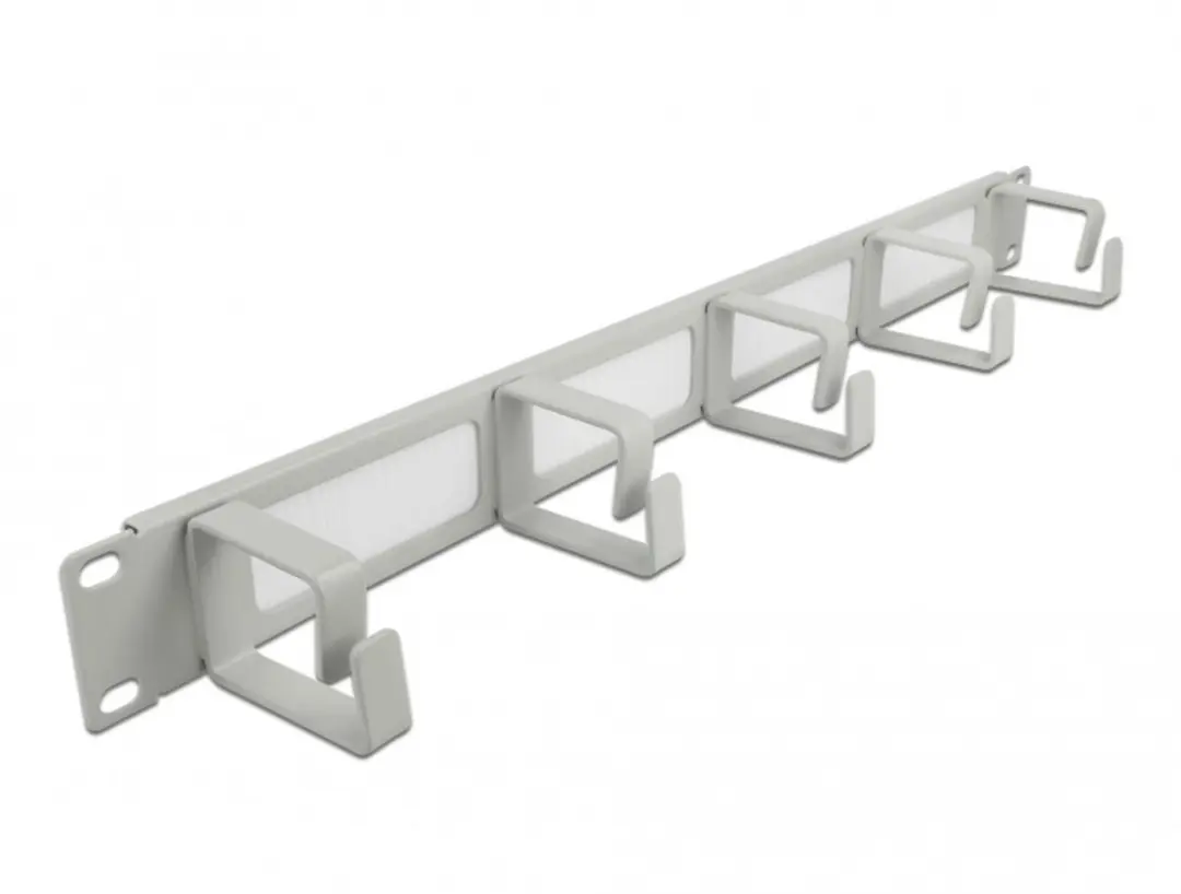 Delock 19" Kabelmanagementborstelstrip 1U