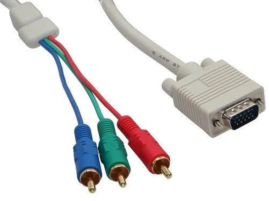 InLine 17202 VGA naar RCA Adapter - 2m - Beige