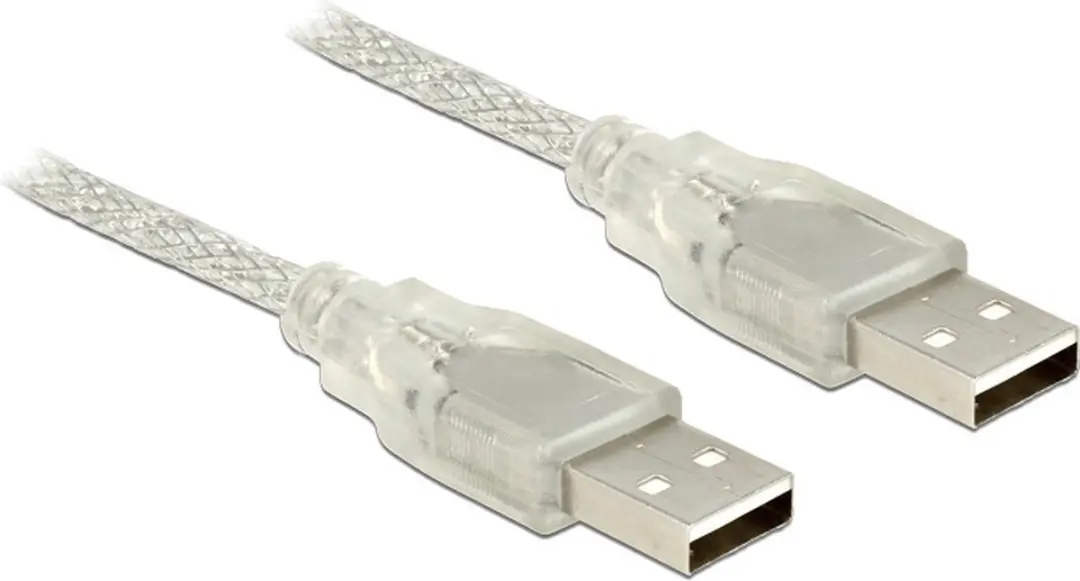 Delock USB 2.0 A Male naar A Male Kabel 0,5m