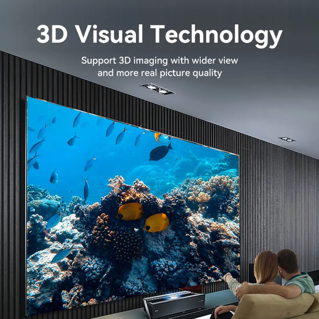 Vention HDMI-Kabeladapter 4K 60Hz 2m - Transparant