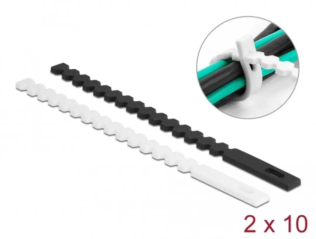 Delock Cable Ties Flexibel Herbruikbaar