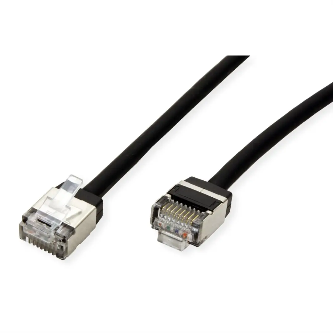 Roline Cat.6A U/FTP Patchkabel 3m - LSOH - Zwart