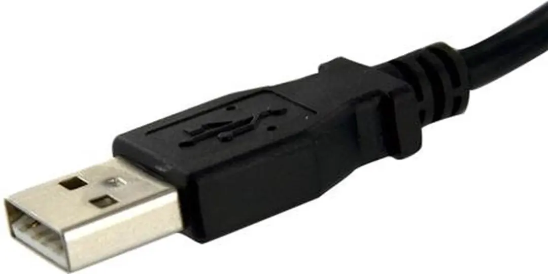Startech USBPNLAFAM3 USB-kabel A naar A 91cm - Zwart
