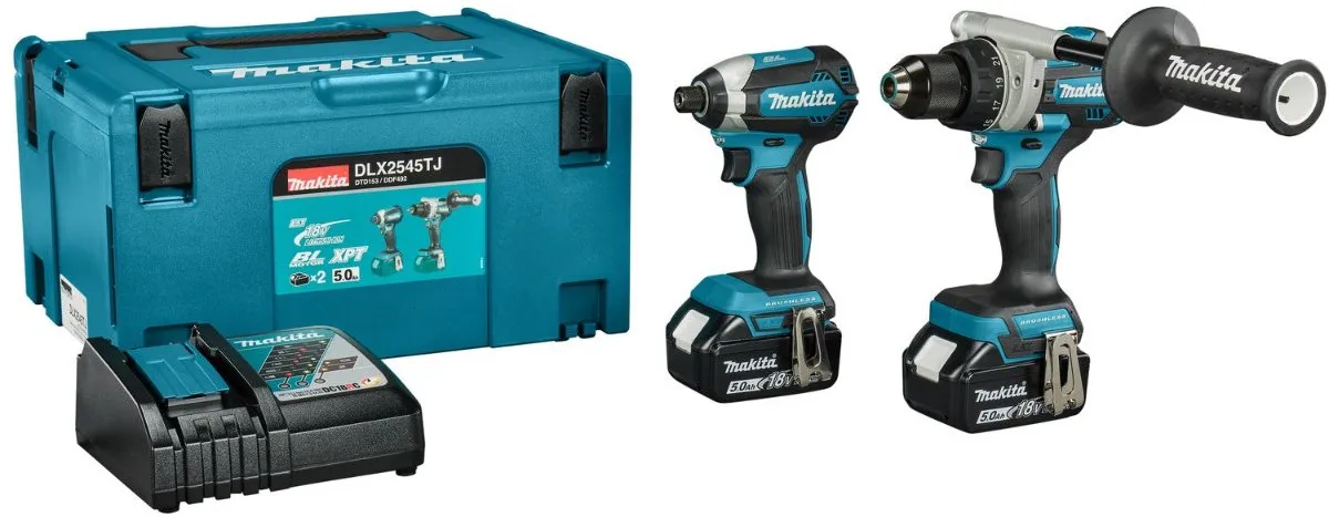 Makita DLX2545TJ Accu Combiset 18V