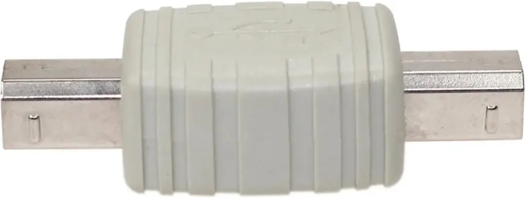 Deltaco USB-63 USB-B Adapter - Grijs