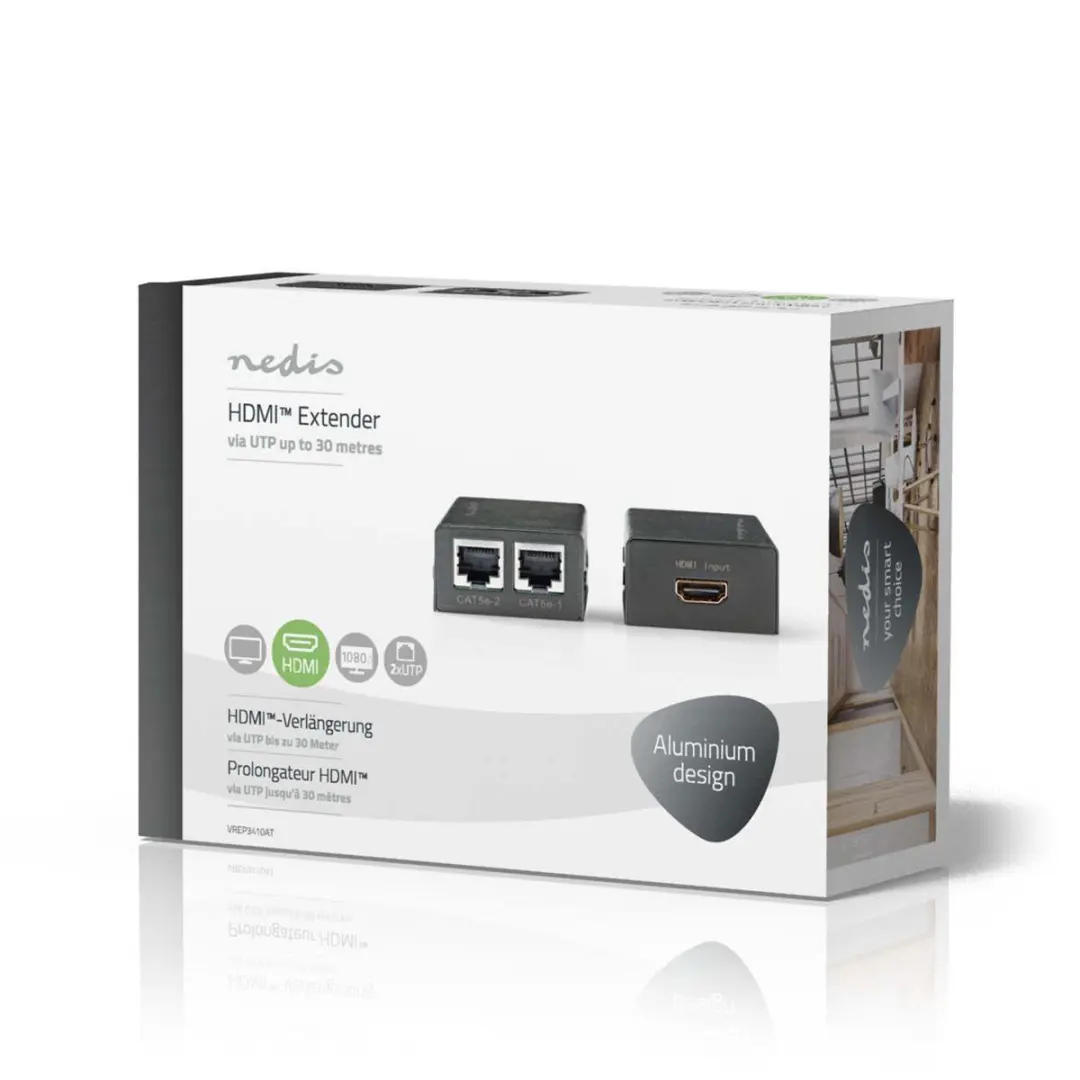 Nedis HDMI Verlenger VREP3410AT - 30m - 2 Stuks