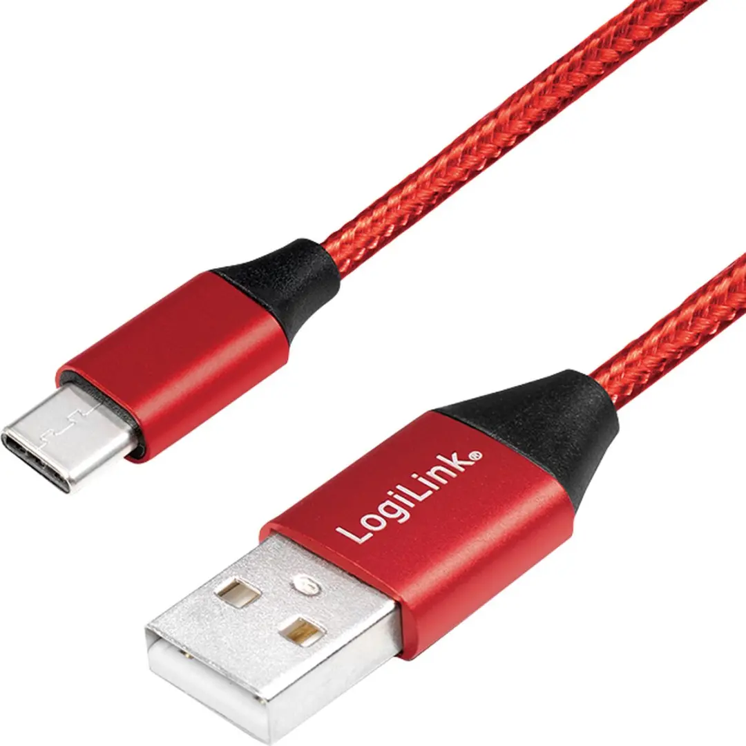 Logilink USB-A naar USB-C Kabel 0,3m