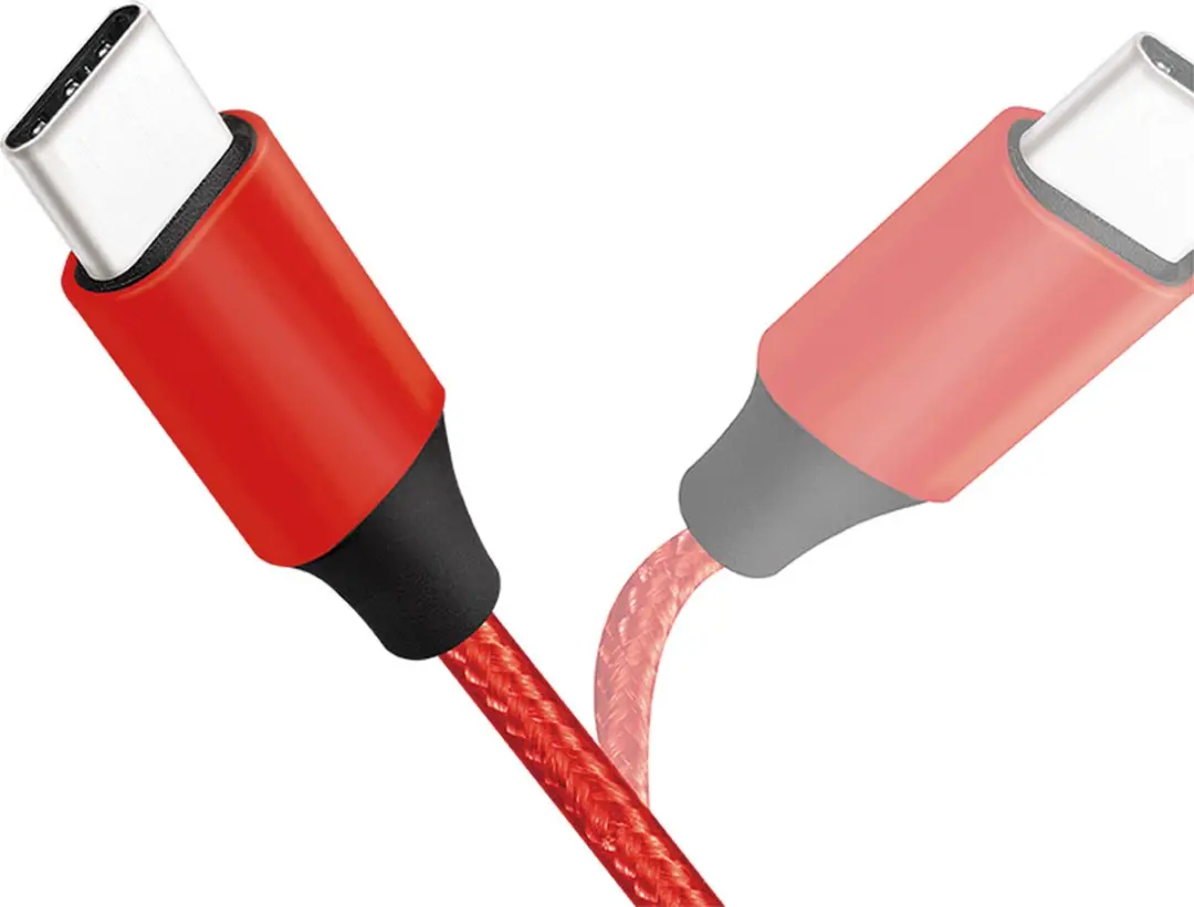 Logilink USB-A naar USB-C Kabel 0,3m - Rood