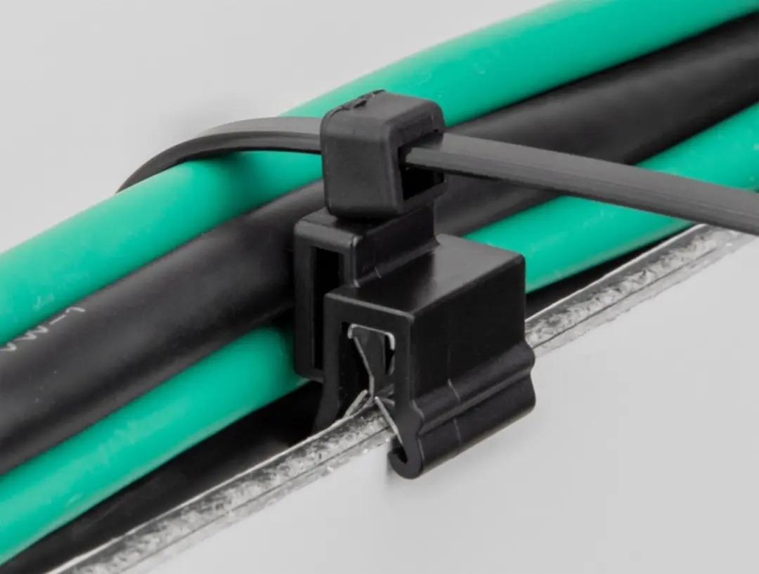 Delock Kabelbinders met randclip 200x4,8mm - 50 Stuks