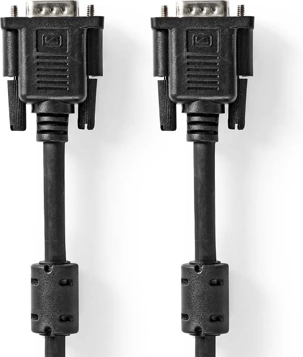 Nedis VGA-Kabel CCGL59000BK100 - 10m - Zwart