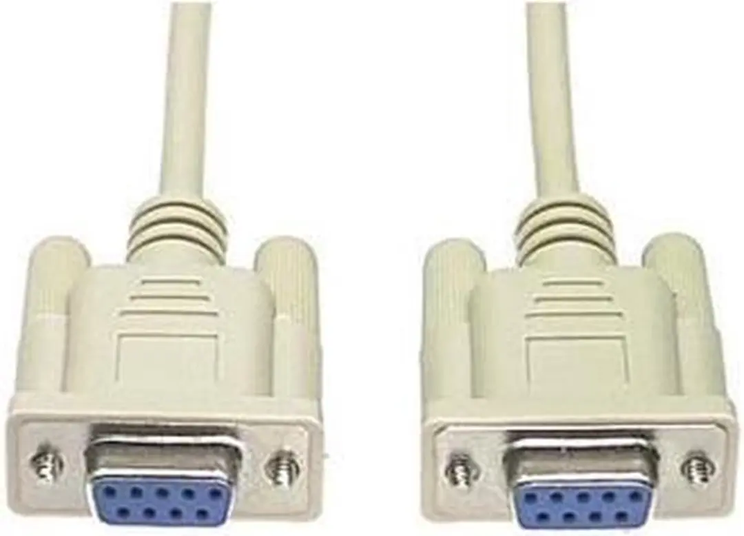 Deltaco DEL-25C Seriële Kabel 10m - Grijs