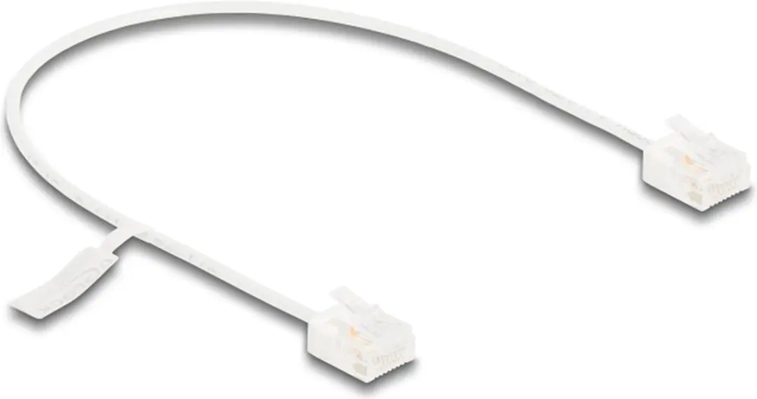 Delock RJ45 Cat.6 UTP Kabel 0,3m - Wit