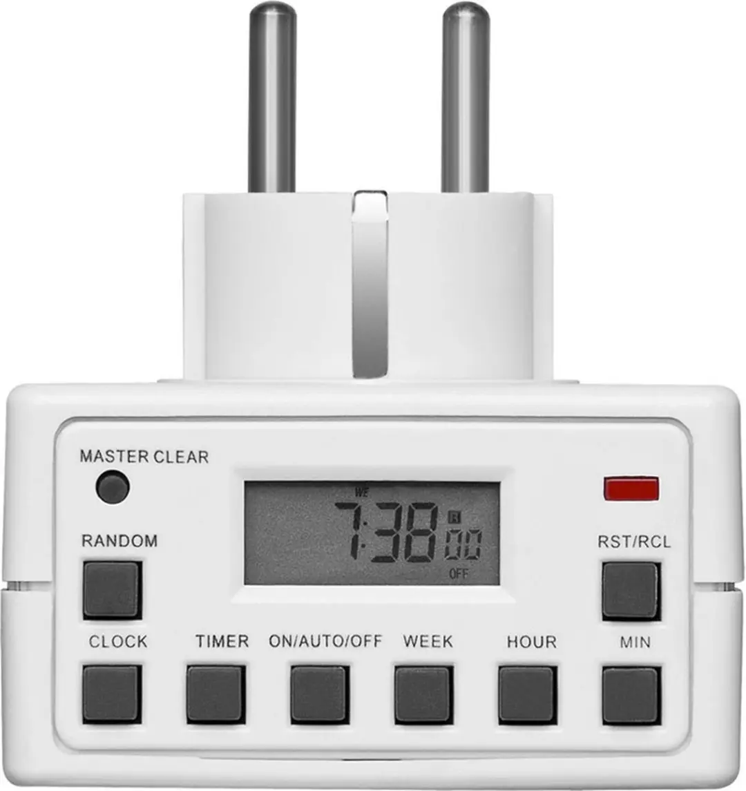 Goobay Digitaal Tijdschakelklok 93256 - Wit