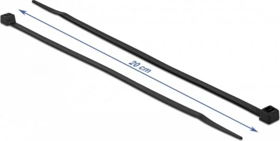 Delock Tie-wraps 19189 - 100 Stuks - 4,8mm