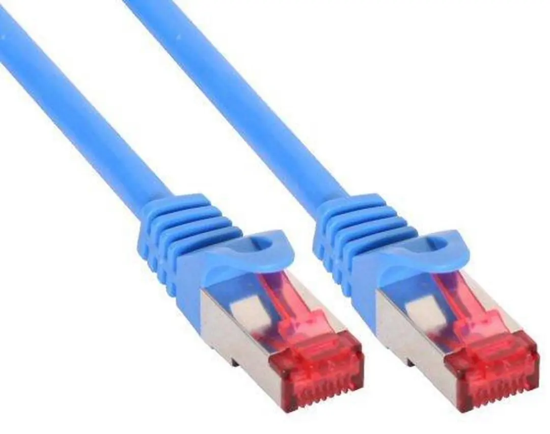 InLine Patchkabel S/FTP Cat.6 250MHz CCA Blauw 3m