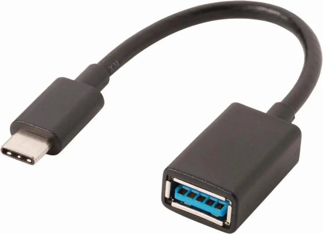 Nedis USB-C Adapter USB-A Female CCGB61710BK02 - 5Gbps - 15cm - Zwart