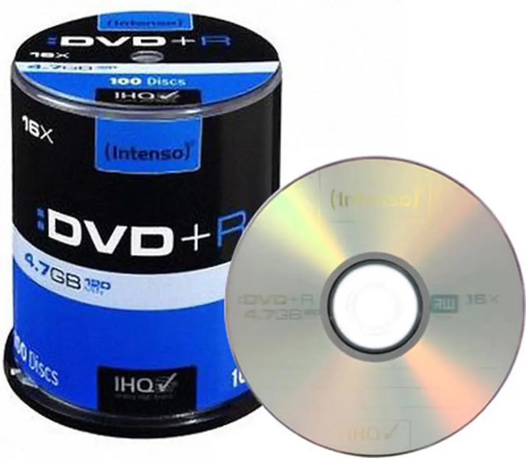 Intenso 4111156 DVD+R 4.7GB - 100 Stuks