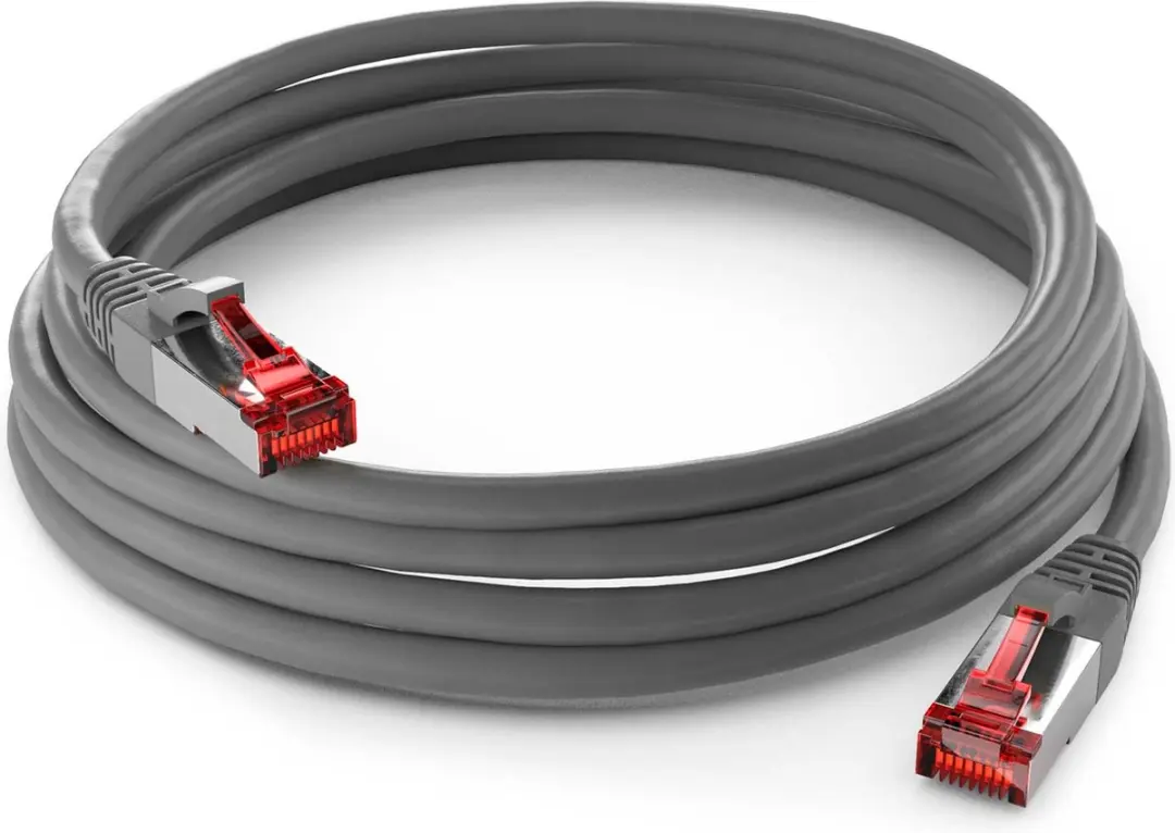 Goobay 95579 Cat 6 UTP-kabel 1.5m - Grijs