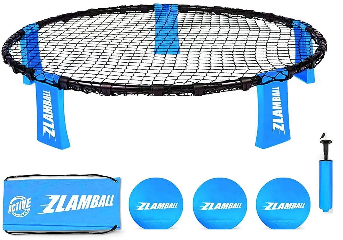 Tactic Zlamball Outdoor Game - 1 Trampoline + 3 Ballen