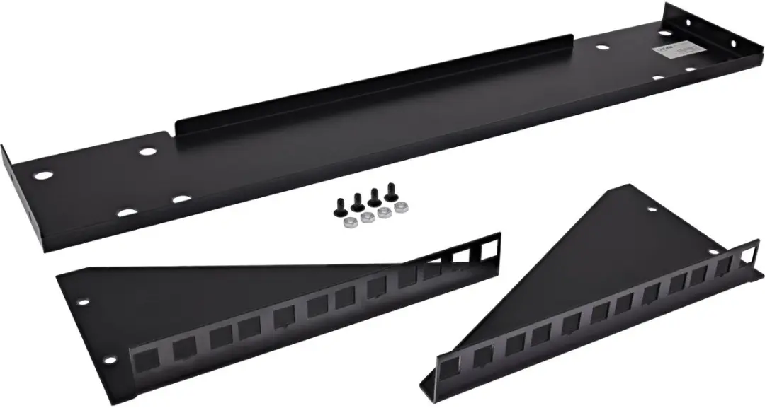 InLine Bureaubeugel 19" 4U - Zwart