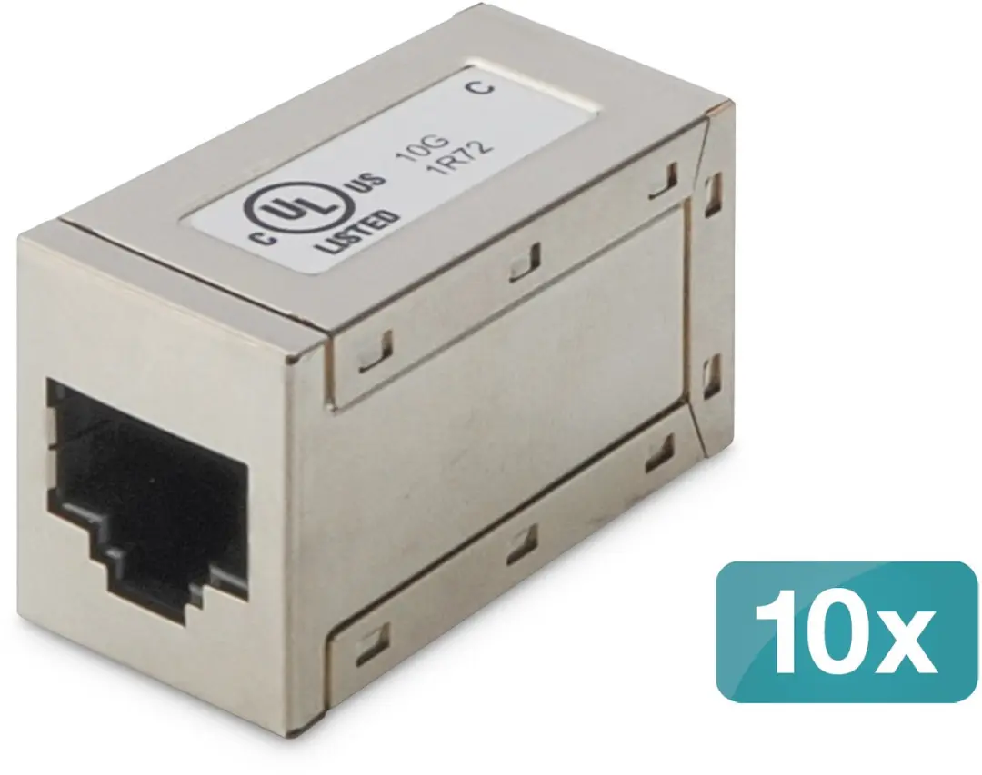 Digitus AT-AG-8-8-C6S-10 RJ45 Koppeling