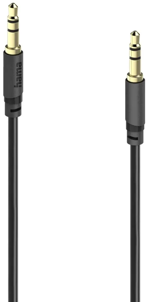 Hama 00202014 Jackplug Audio Kabel 5m