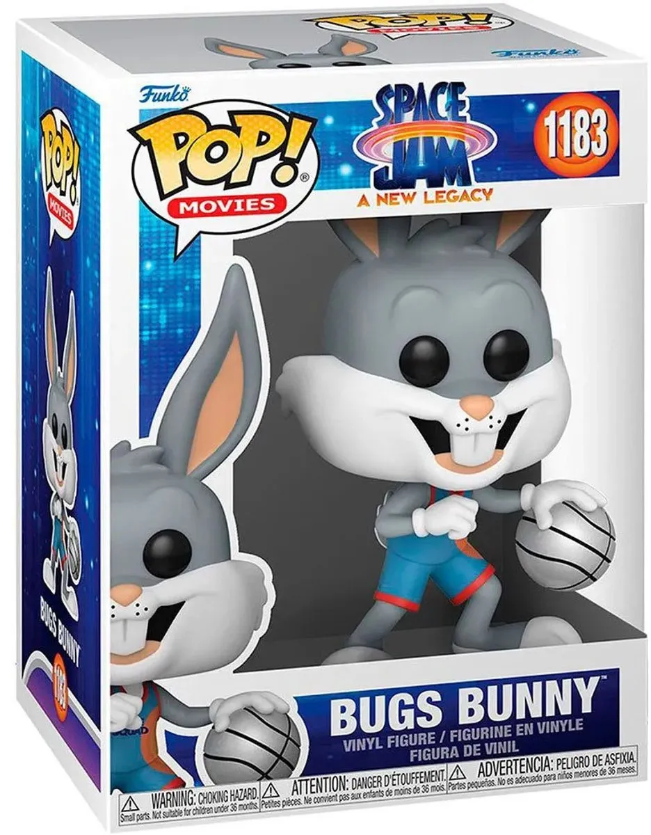 Funko Space Jam Bugs Dribbling POP! Movies - 9cm - Multicolours