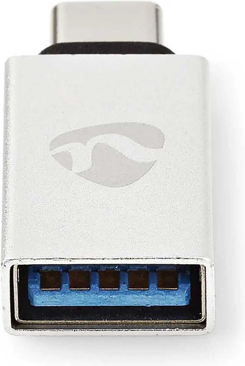 Nedis USB-C Adapter CCTB60915AL - USB-A Female - 5 Gbps - Zilver