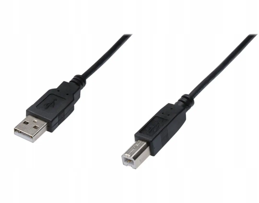 Digitus USB 2.0 A/M - B/M Printerkabel 1M - Zwart